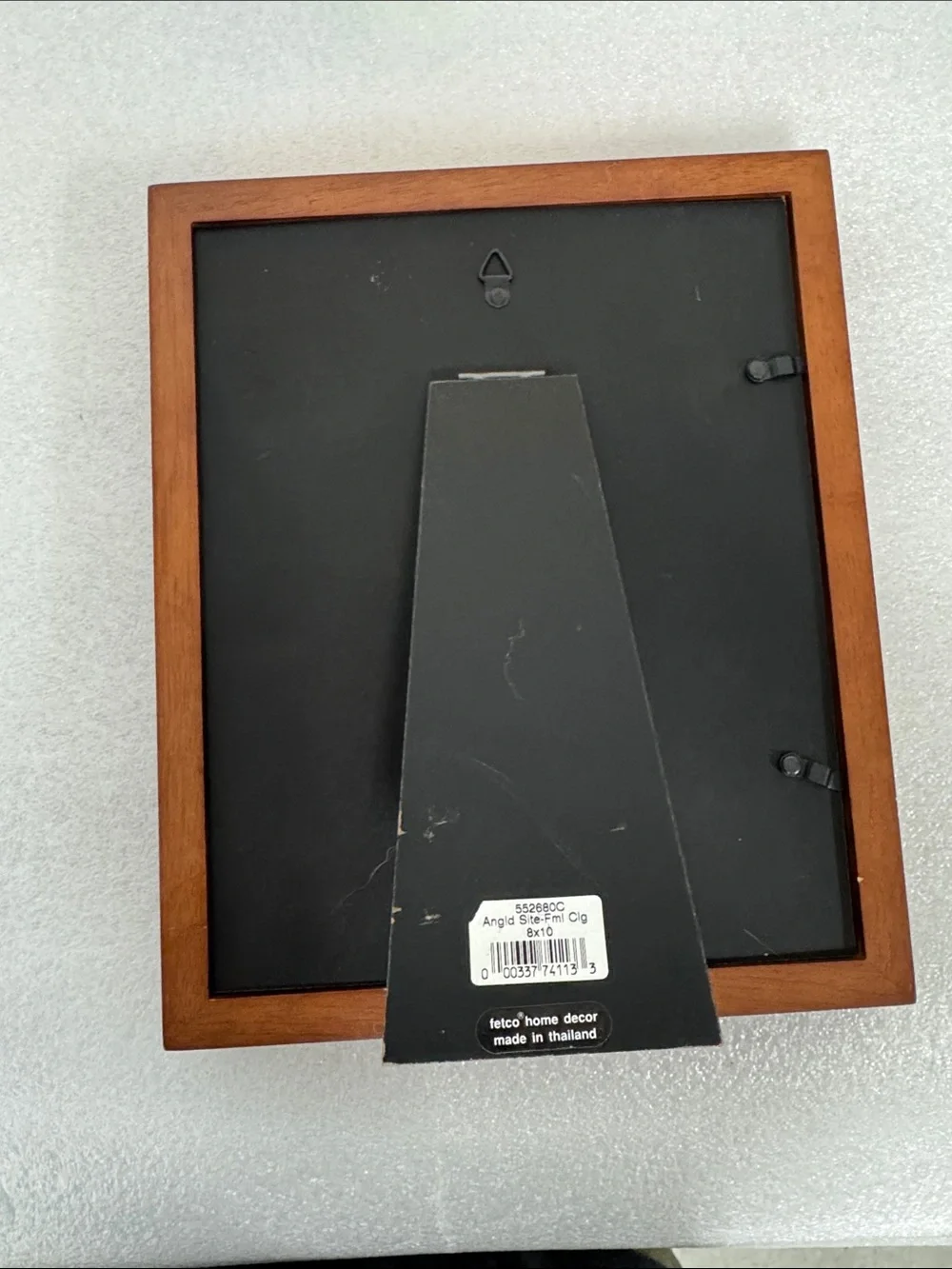 Fetco Wooden Multi-Photo Frame in Warm Brown 8x10 angled frame